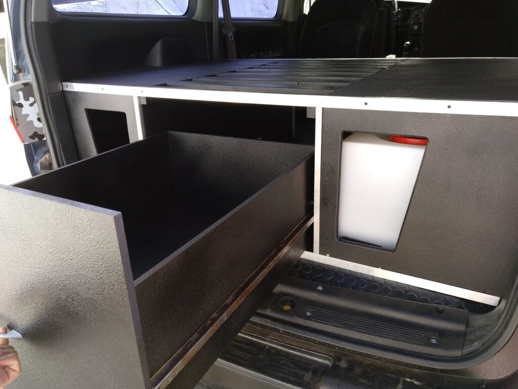 cajon cocina mueble camper h1 4x4