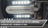 How to install LED strip lights inside internal lamp - Hyundai H1 4x4